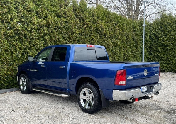 Dodge RAM cena 85900 przebieg: 217000, rok produkcji 2011 z Dębica małe 79